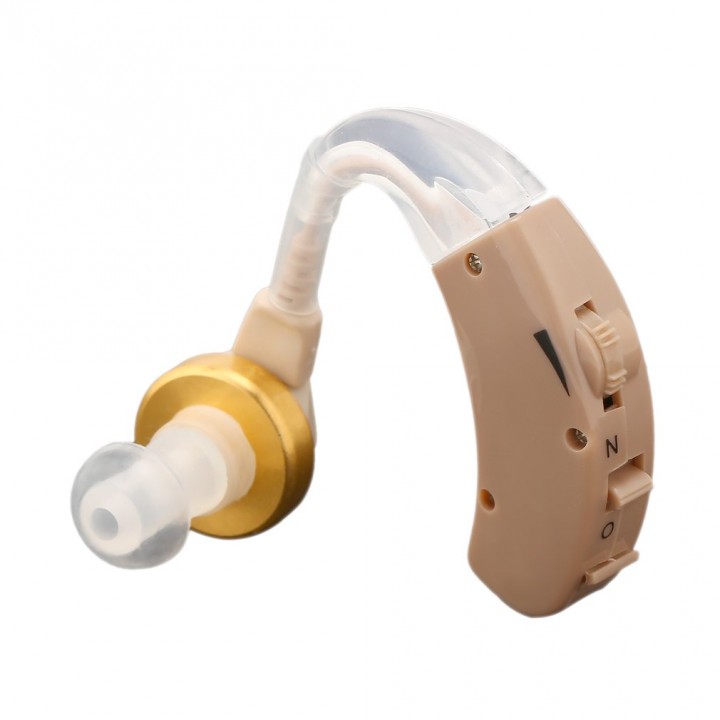 Ear Hearing Aid Kit Adjustable Behind Ear Sound Amplifier Sound Enhancer F-136