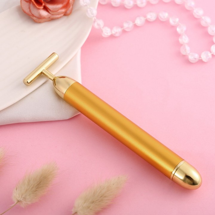 Energy Beauty Tool T Type Facial Beauty Care Vibration Face Beauty Massager