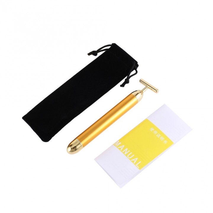 Energy Beauty Tool T Type Facial Beauty Care Vibration Face Beauty Massager