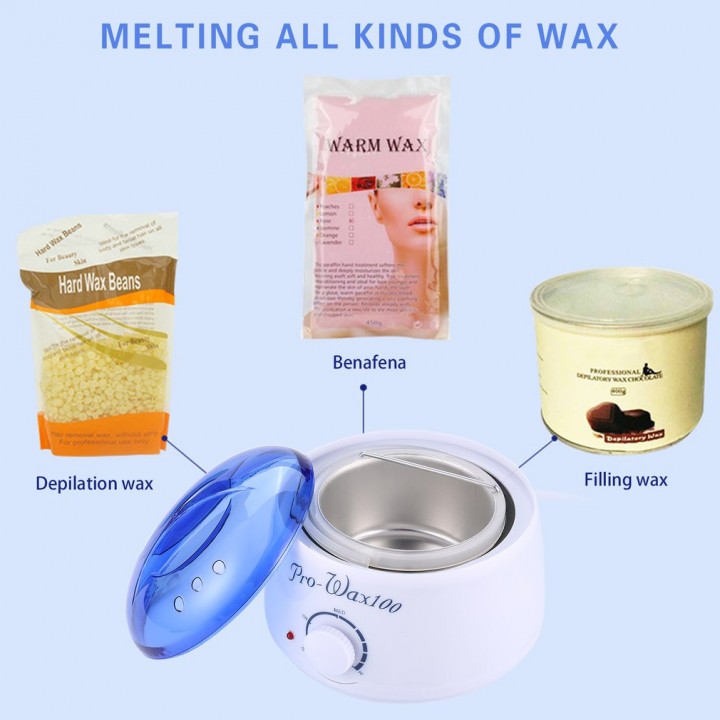 Professional Wax Warmer Paraffin Pot Heater Hair Removal Removable Pot