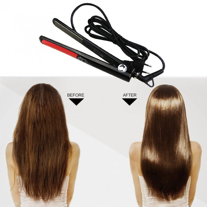 Straight Hair Appliance Electric Splint Straightener1 Flexible Board EU Plug