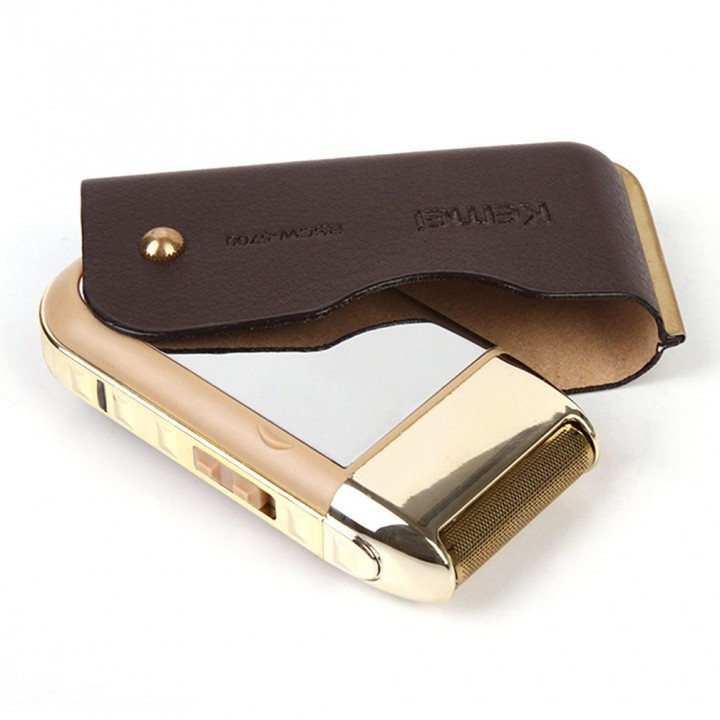 Mini Electric Rechargeable Shaver Beard Trimmer Reciprocating Single Blade