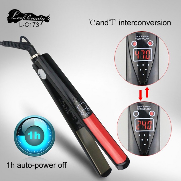 Straight Hair Appliance Electric Splint Straightener1 Flexible Board EU Plug