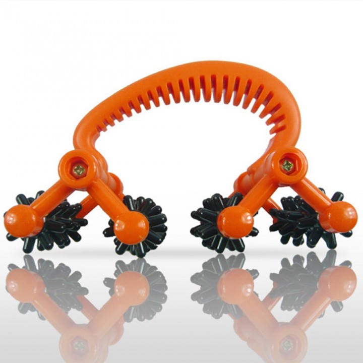 Manual Lunar Rover Back Massager Full Body Cervical Vertebra Massage Roller