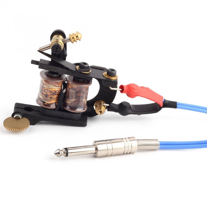 Wear-resistant Silicone Clip Cord For Tattoo Machine Gun Power Supply 2.4m
