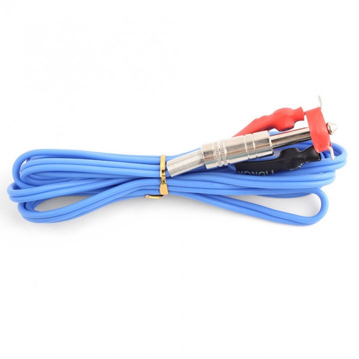 Wear-resistant Silicone Clip Cord For Tattoo Machine Gun Power Supply 2.4m