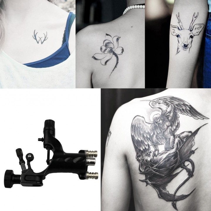Dragonfly Rotary Tattoo Machine Shader&Liner Assorted Electric Tattoo Motor Gun