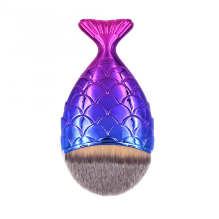1PCS Mermaid Foundation Makeup Brush Powder Blush Cosmetic Makeup Brushes Tool