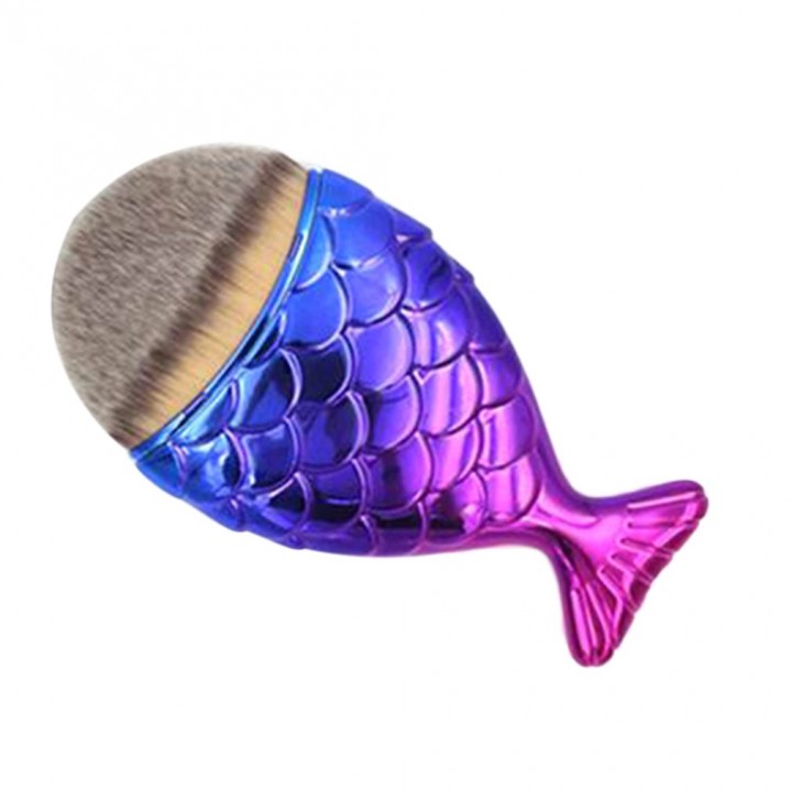1PCS Mermaid Foundation Makeup Brush Powder Blush Cosmetic Makeup Brushes Tool