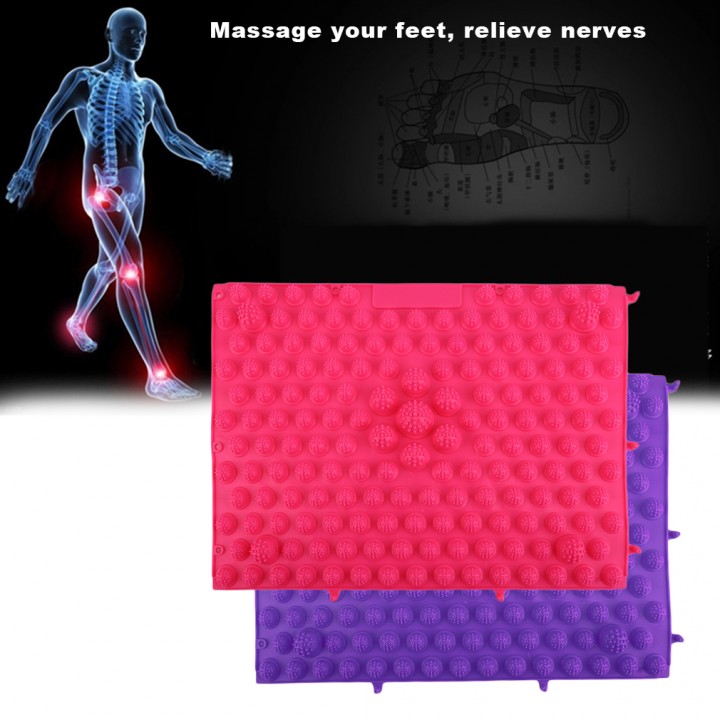 Korean Style Foot Massage Pad Modern Acupressure Reflexology Acupuncture Mat