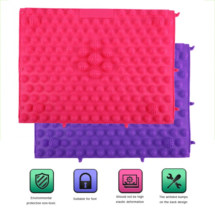 Korean Style Foot Massage Pad Modern Acupressure Reflexology Acupuncture Mat