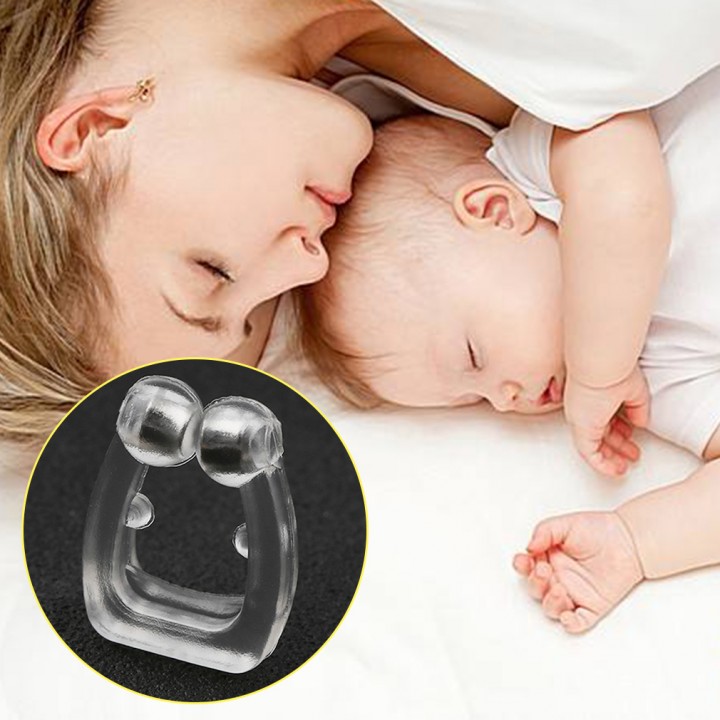 Silicone Health Care Anti Snore Nose Clip Night Sleeping Anti Snoring Clip