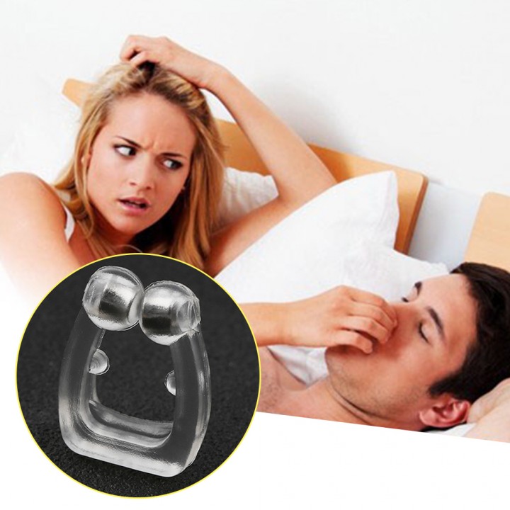 Silicone Health Care Anti Snore Nose Clip Night Sleeping Anti Snoring Clip