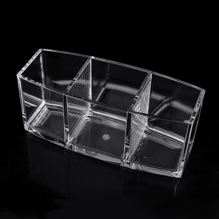 Transparent Pen Holder Style Makeup Tools Organizer Makeup Brushes Holder