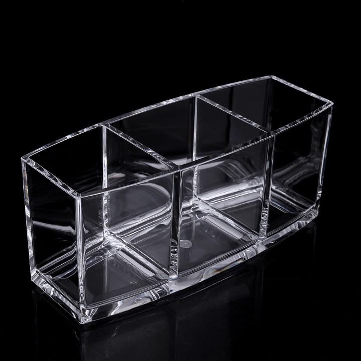 Transparent Pen Holder Style Makeup Tools Organizer Makeup Brushes Holder