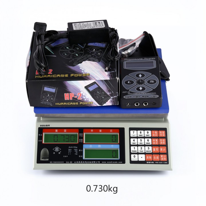 Professional Tattoo Hurricane HP-2 Digital Display Power Supply Machines