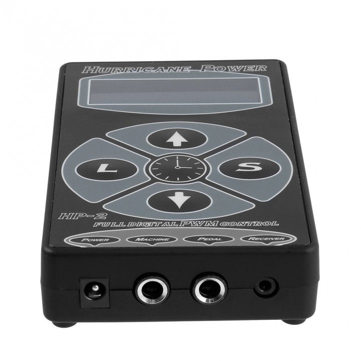 Professional Tattoo Hurricane HP-2 Digital Display Power Supply Machines