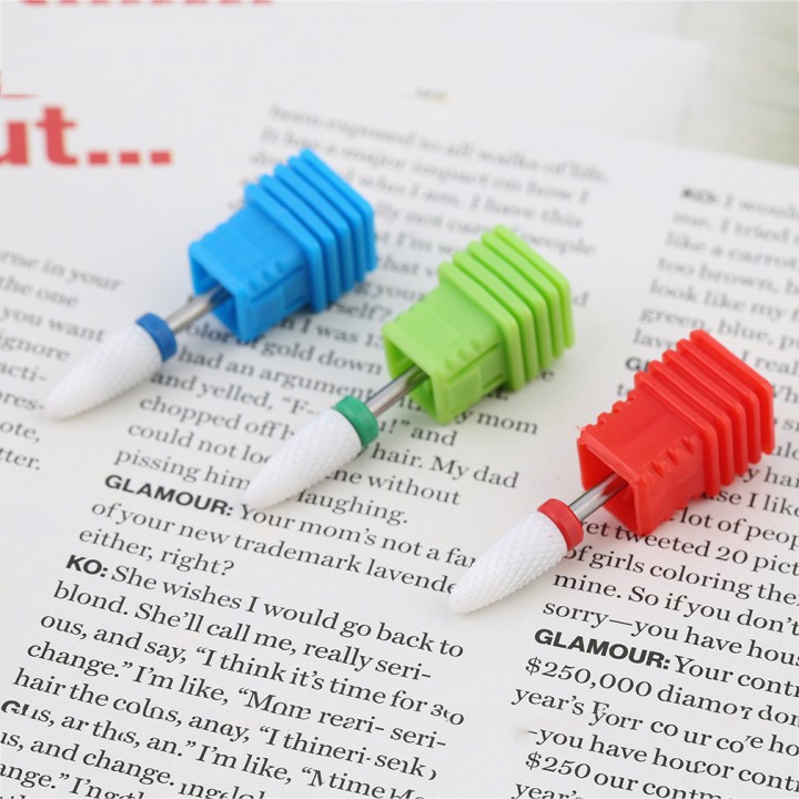 Nail Drill Bit Ceramic Callus Peel RemoveRotary Electric File Pedicure