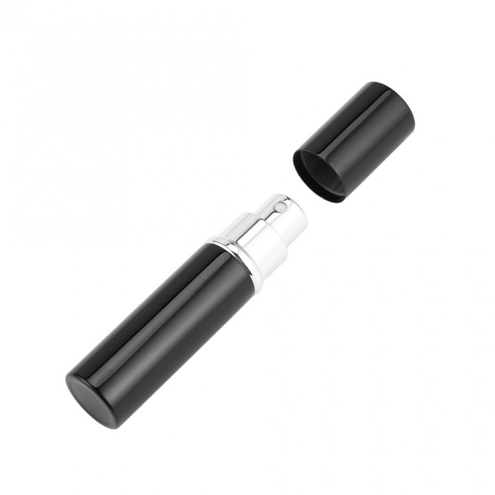 Smooth Surface Aluminum Refillable Atomizer Empty Perfume Bottle Lady Gift 5ml