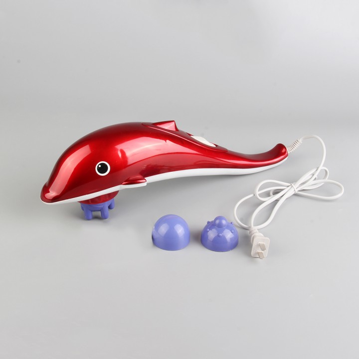 Infrared 3in1 Handheld Tissue Dolphin Massage Hammer Stress Pain Reliver US 220V