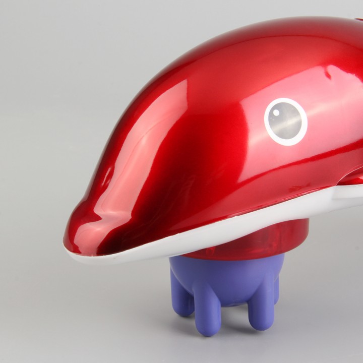 Infrared 3in1 Handheld Tissue Dolphin Massage Hammer Stress Pain Reliver US 220V