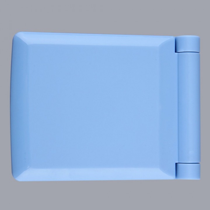 Folding Portable Make Up Mirror Lady Cosmetic Mirror Built-in LED Bulbs Mirror