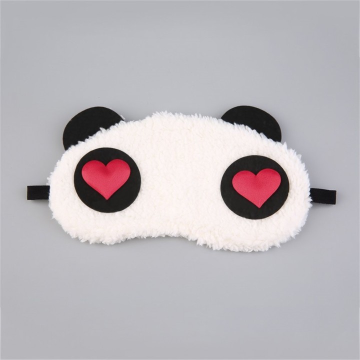 Cute Panda Sleeping Face Eye Mask Blindfold Shade Traveling Sleep Eye Aid