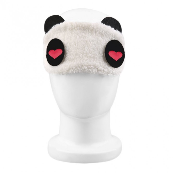 Cute Panda Sleeping Face Eye Mask Blindfold Shade Traveling Sleep Eye Aid