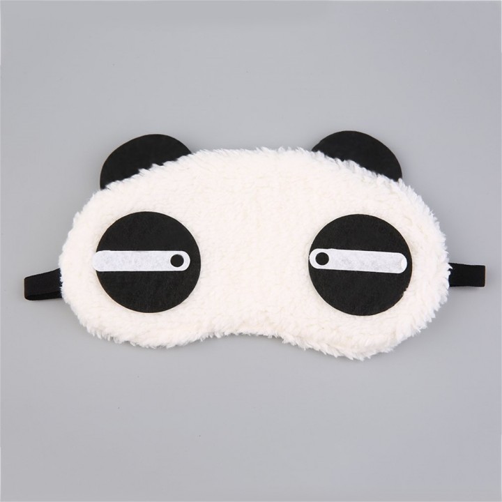 Cute Panda Sleeping Face Eye Mask Blindfold Shade Traveling Sleep Eye Aid