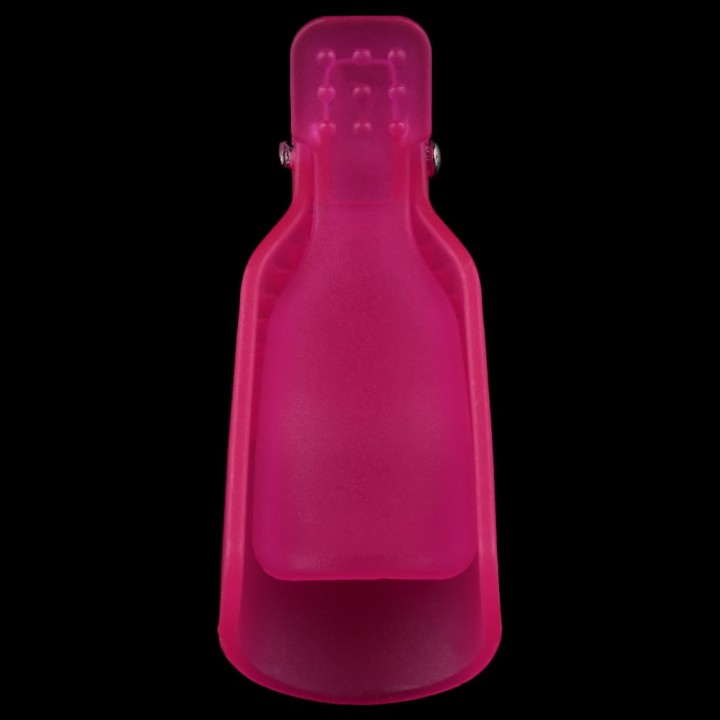 10x Stylish Nail Art Soak Off Clip Cap UV Gel Polish Remover Wrap Tool