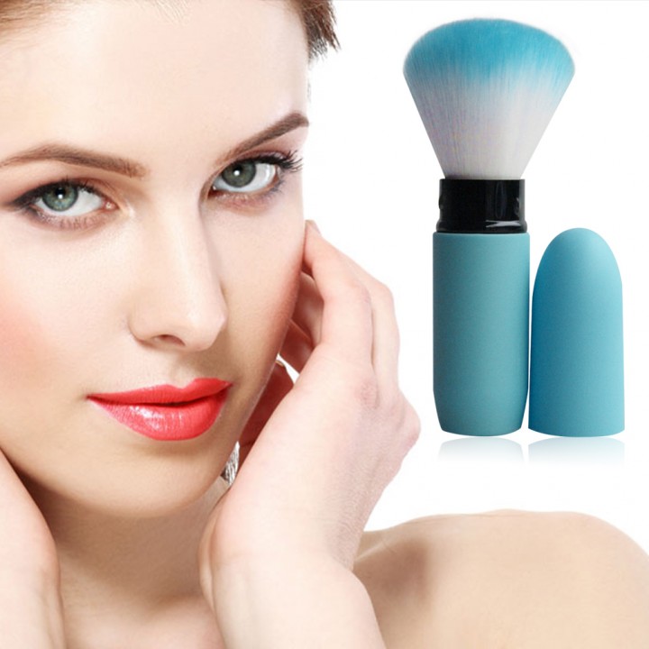 Portable Retractable Brush Loose Powder Brush Blush Brush Makeup Brush