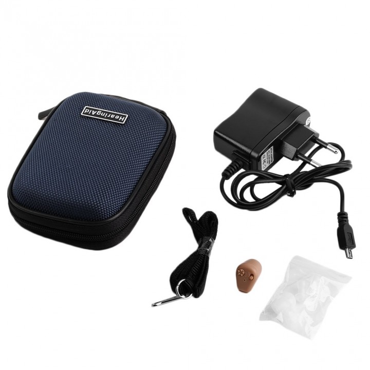Sound Amplifier Ear Aid Adjustable Tone Rechargeable Hearing Aid