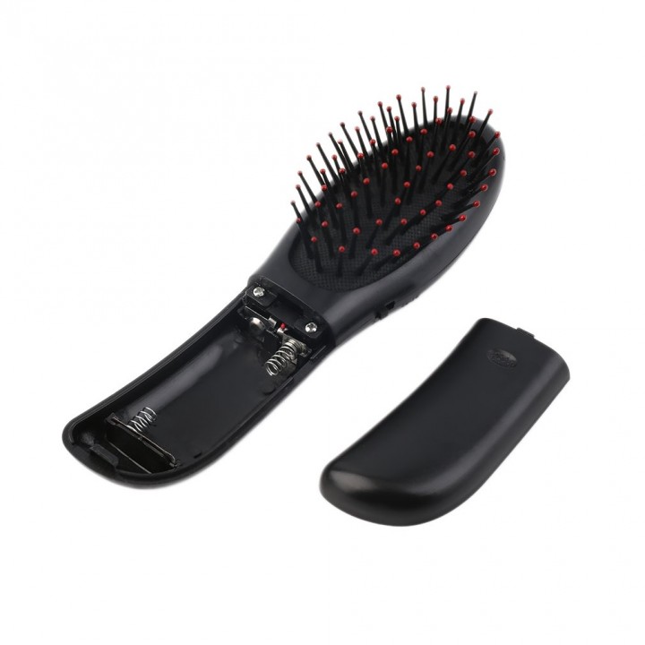 Portable Electric Head Hair Scalp Stress Relax Vibrating Massager Comb Brush