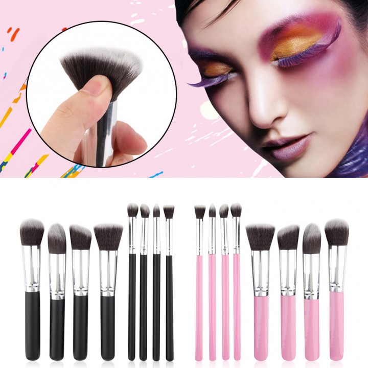 8pcs Cosmetic Brush Makeup Face Blusher Powder Foundation Brushes Tool Set