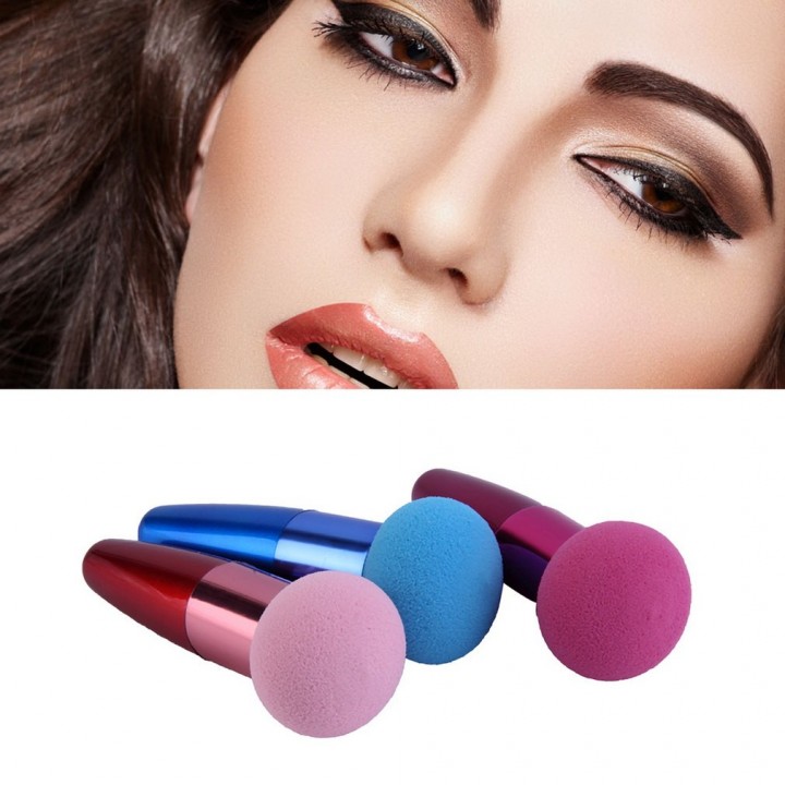 Cosmetic Makeup Sponge Blender Flawless Smooth Round Shaped Powder Puff