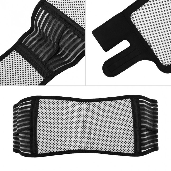 Self Heating Tourmaline Magnetic Neck Waist Knee Heat Therapy Support Wrap Belt