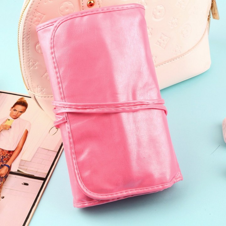 Pink Pro 32Pcs Superior Soft Cosmetic Makeup Brush Set Kit + Pouch Bag