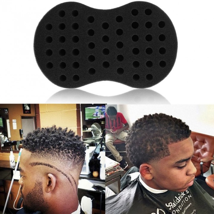 Barber Hair Brush Wave Sponge for Dreads Afro Locs Curls Coil Magic Tool