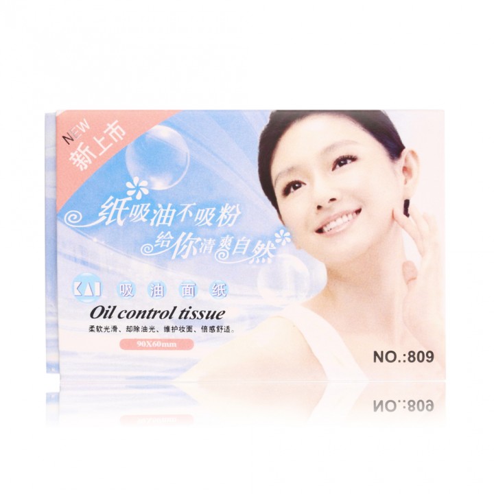 50 Pcs Facial Oil Control Absorption Film Tissue Makeup Blotting Paper