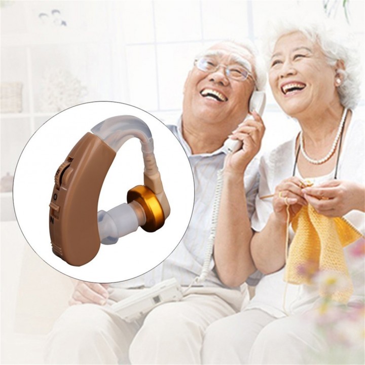 New Tone Hearing Aids Aid Behind The Ear Sound Amplifier Sound Adjustable Kit