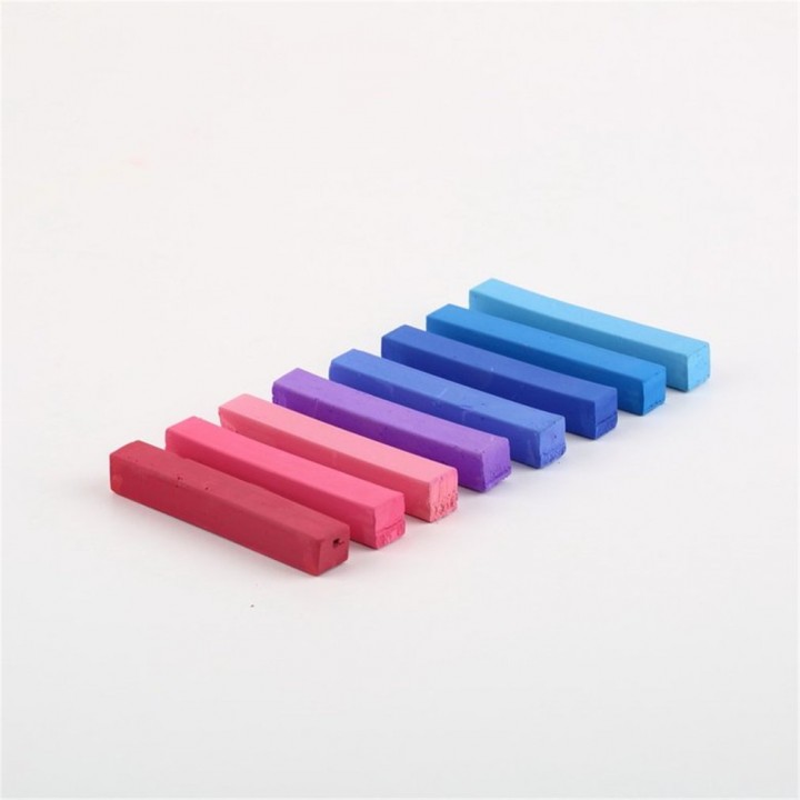 12/24/36 Colors Non-toxic Temporary Pastel Hair Square Hair Dye Color Chalk