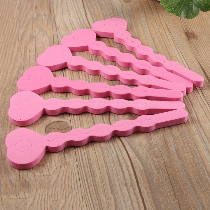 6 PCS Magic Sponge Hair Soft Curler Roller Tool Salon Hair Style Accessory
