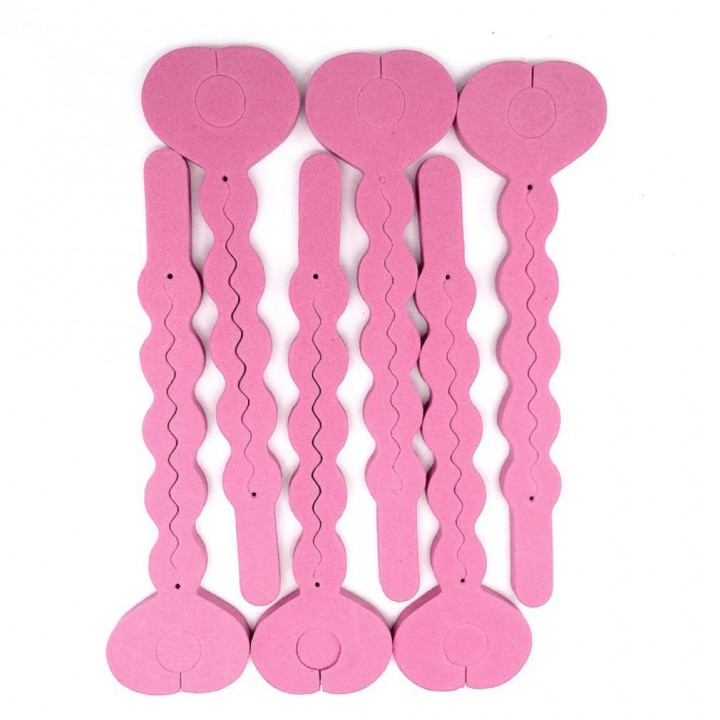 6 PCS Magic Sponge Hair Soft Curler Roller Tool Salon Hair Style Accessory
