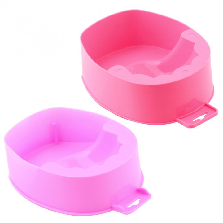 Convenient Nail Art Tips Soak Bowl Tray Treatment Remover Manicure Tools