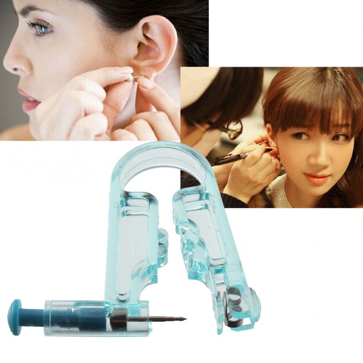 New Healthy Safety Asepsis Disposable Unit Ear Studs Piercing Gun Piercer Tool