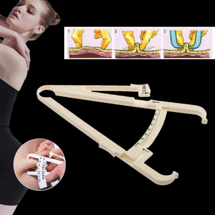 1pc Household V7365 Personal Body Fat Caliper Tester Fitness Keep Health Tool