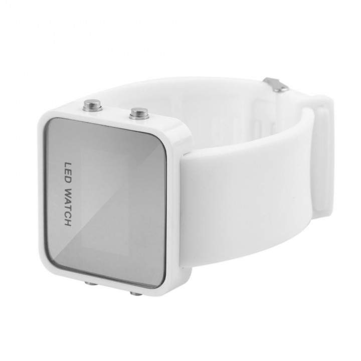 Multicolor Unisex Men women LED Silicone Band Digital Sport Wrist Watch