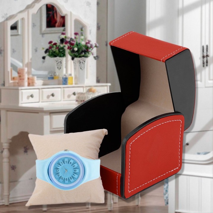 PU Leather Watch Box Display Case Gift Box For Watch Jewelry