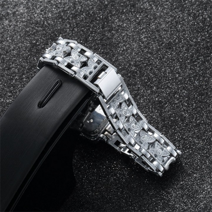 Women Quartz Clock Fashion Bracelet Watch Luxury Square Ladies Wristwatch