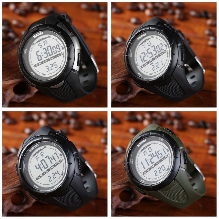 SKMEI Fashion Men Dive Swim Climbing Digital Outdoor Wrist Military Sports Watch